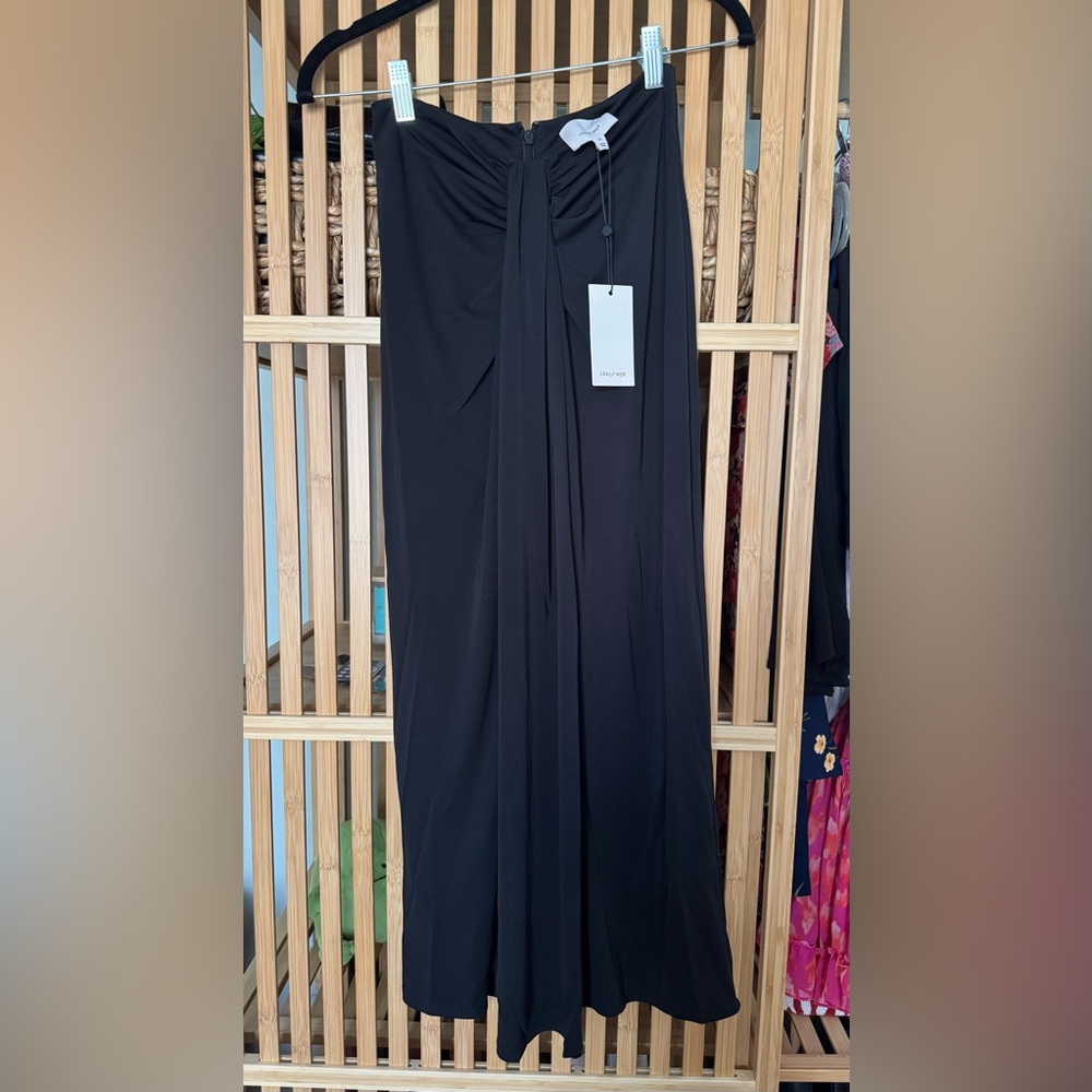 Cinq a Sept black maxi skirt